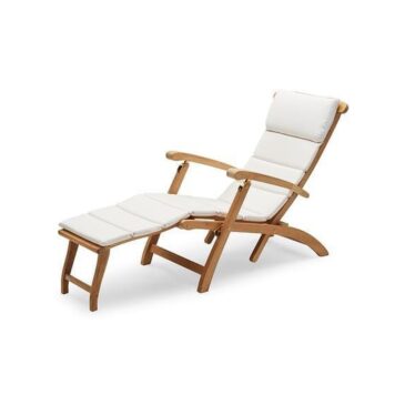Fritz Hansen STEAMER -deck chair with cushion, white