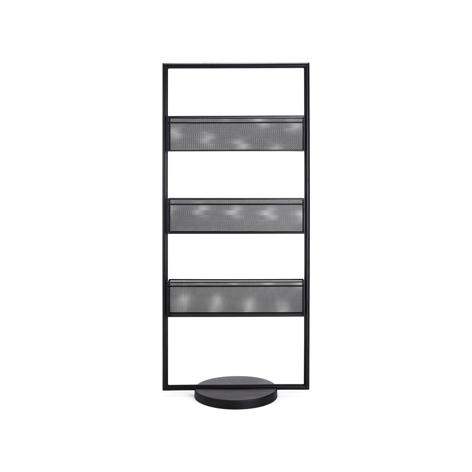 Lammhults ADD magazine stand, large, black