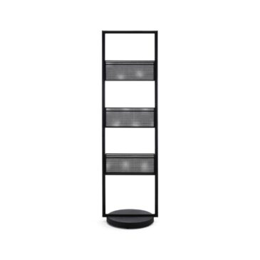 Lammhults ADD magazine stand, small, black