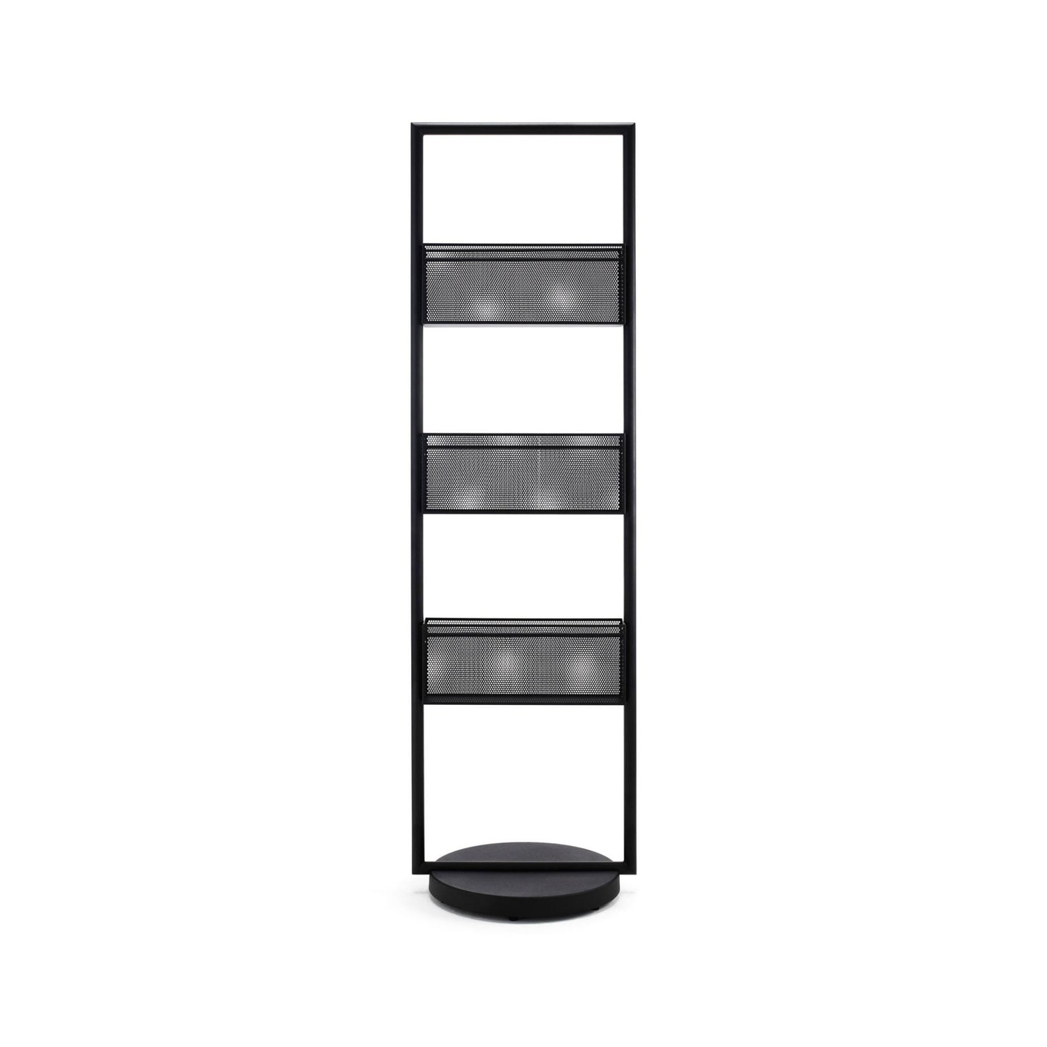 Lammhults ADD magazine stand, small, black