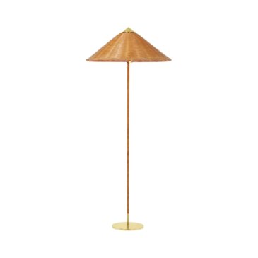GUBI TYNELL 9602 floor lamp, wicker willow