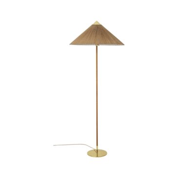GUBI TYNELL 9602 -lattiavalaisin, bambuvarjostin