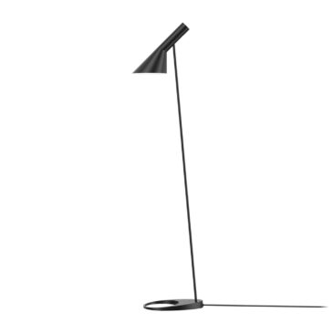 Louis Poulsen AJ-lattiavalaisin, musta metalli – Designsuosikki