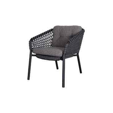 Cane-line OCEAN -armchair with cushions, dark grey