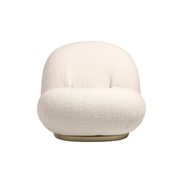 GUBI PACHA-nojatuoli, Karakorum-kangas 001/kultainen (pearl gold) puu – Designsuosikki
