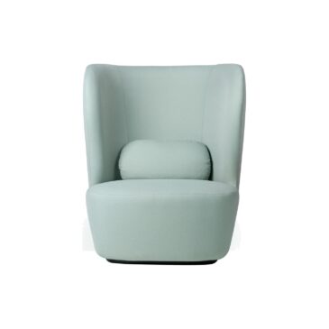 GUBI STAY lounge chair, high back