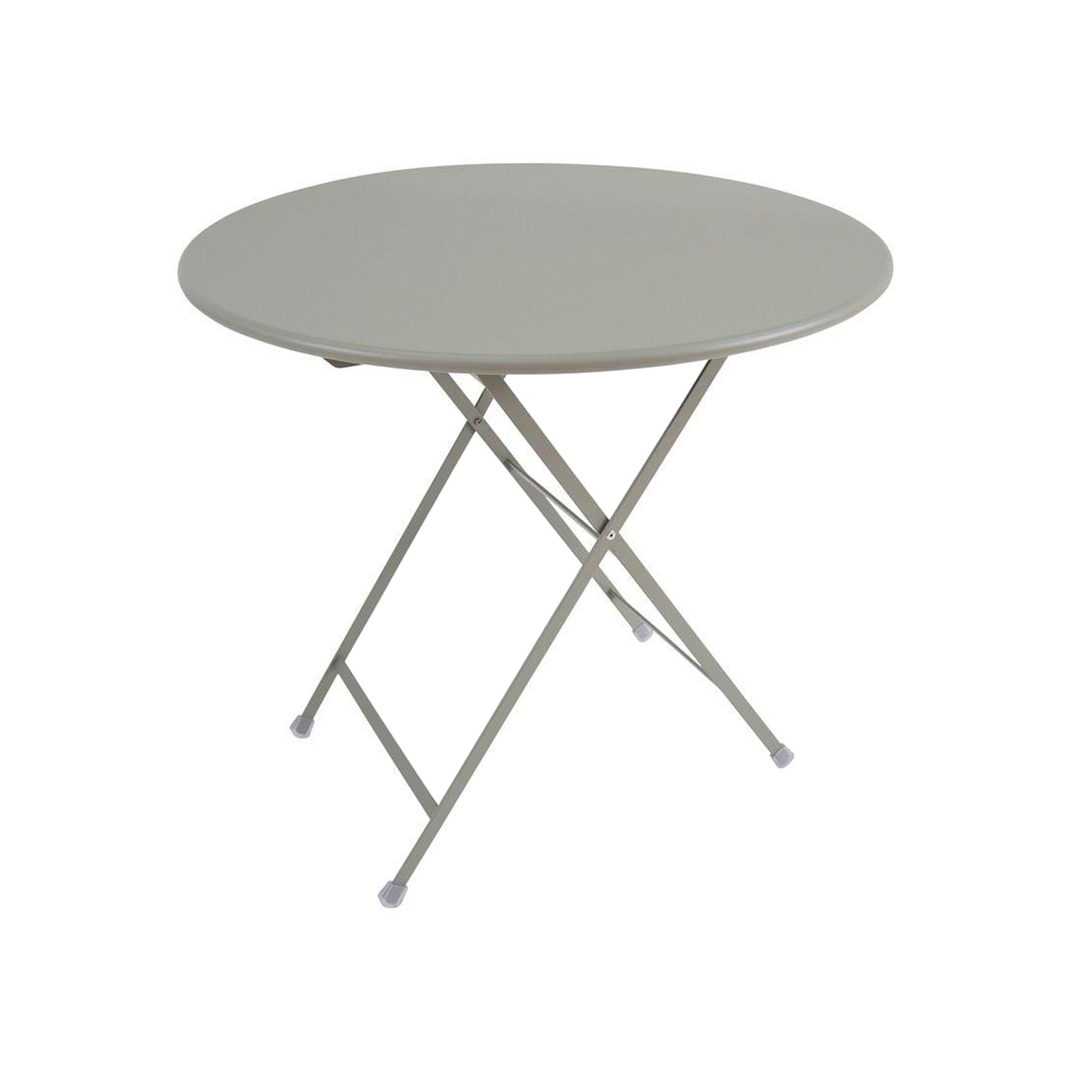 Emu ARC EN CIEL café table, Ø80 cm, grey-green