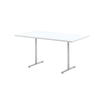 Howe TEMPEST FLIPTOP table, 180 x 80 cm, white / chrome