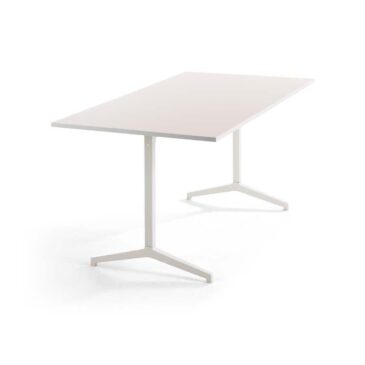 Lammhults ARCHAL T table, white, 120x60 cm