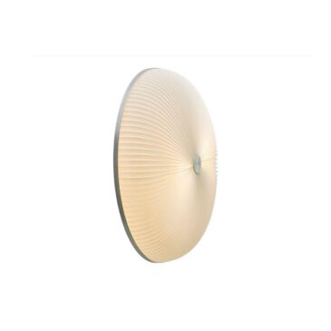 Le Klint LAMELLA, seinä-/kattovalaisin, Ø50 cm, valkoinen/alumiini