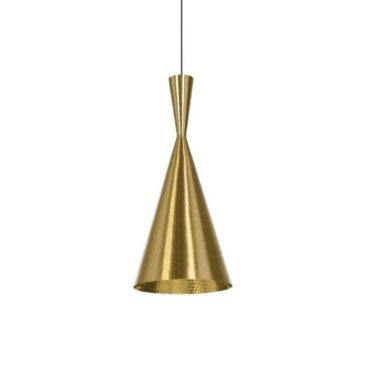 Tom Dixon BEAT TALL LED pendant, brass