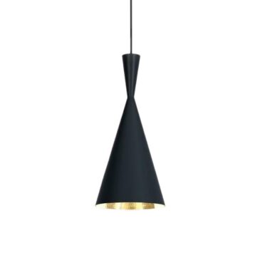 Tom Dixon BEAT TALL LED pendant, black