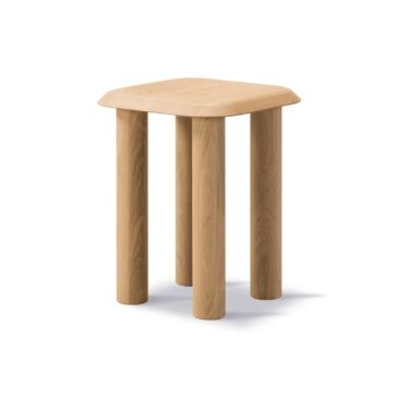 Fredericia ISLETS -side table, 40x40 cm, light oiled oak