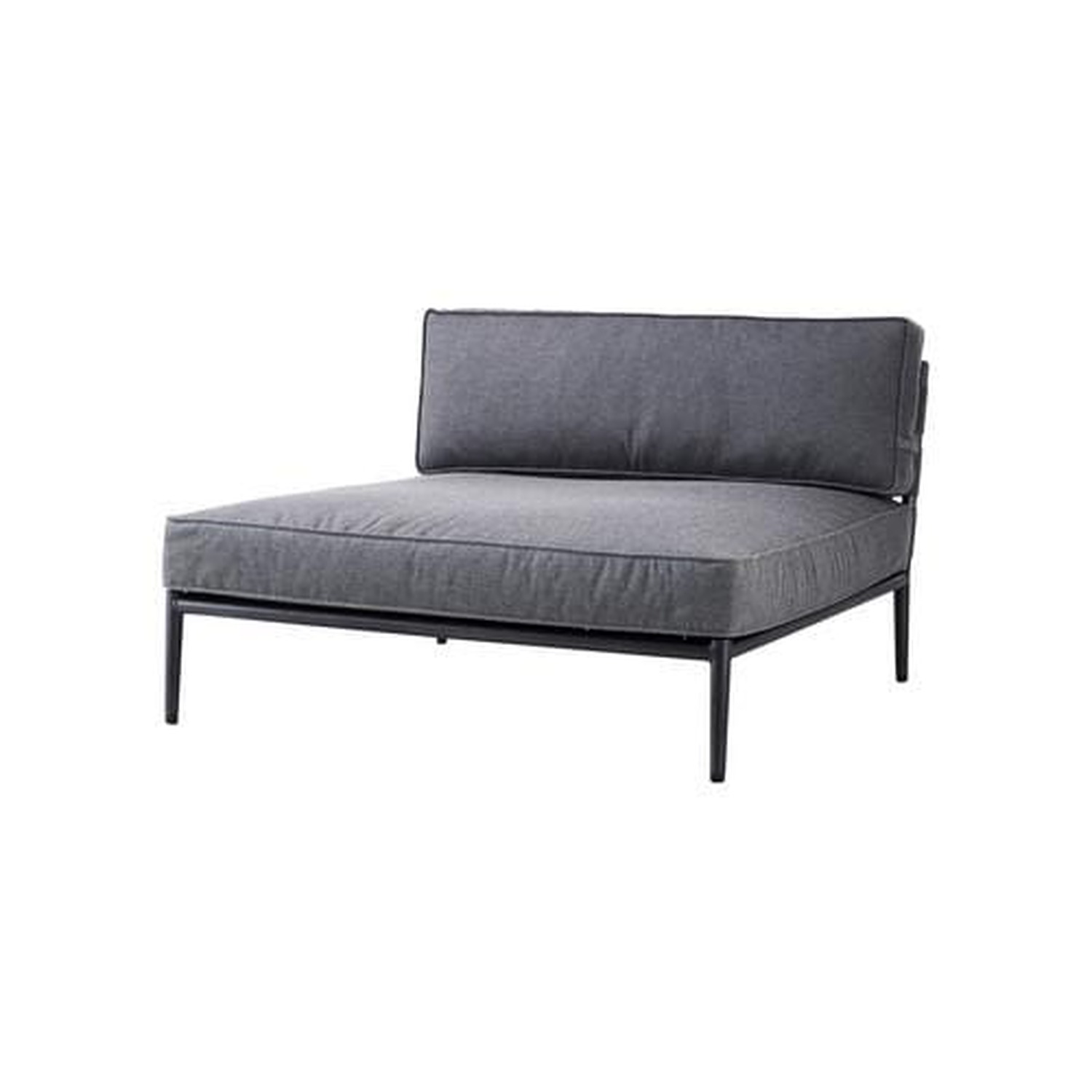 Cane-line CONIC -daybed, tummanharmaa