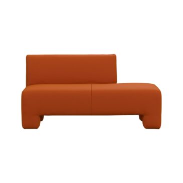 Lammhults GEOFANTI 2-seater module, short backrest, right