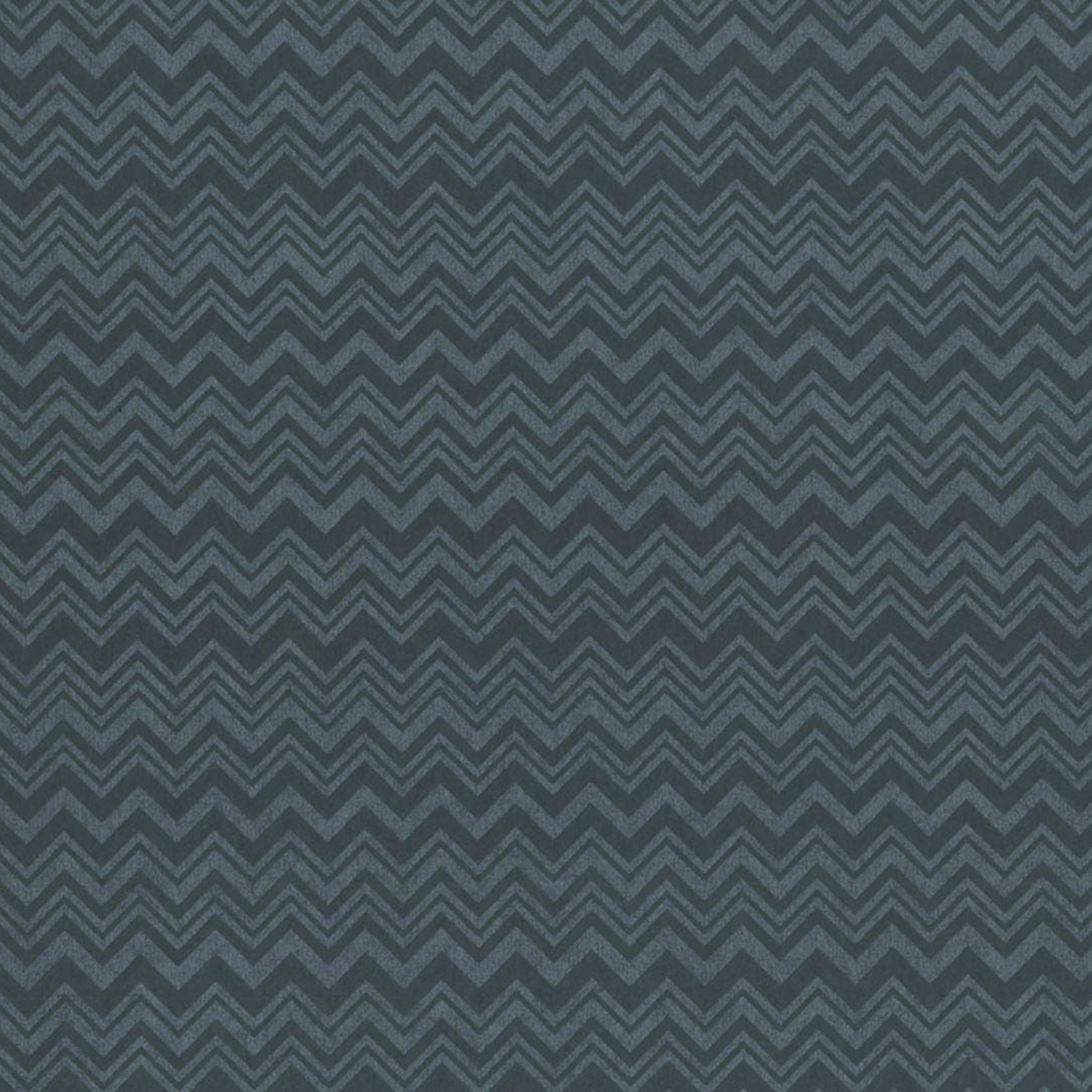 Missoni Home Zig Zag - tapetti, petroli