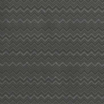 Missoni Home Zig Zag - tapetti, tummanharmaa