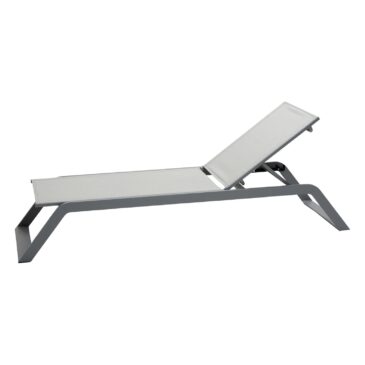 Cane-line SIESTA -sunbed, light grey