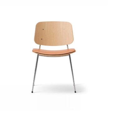 Fredericia SØBORG chair, metal base