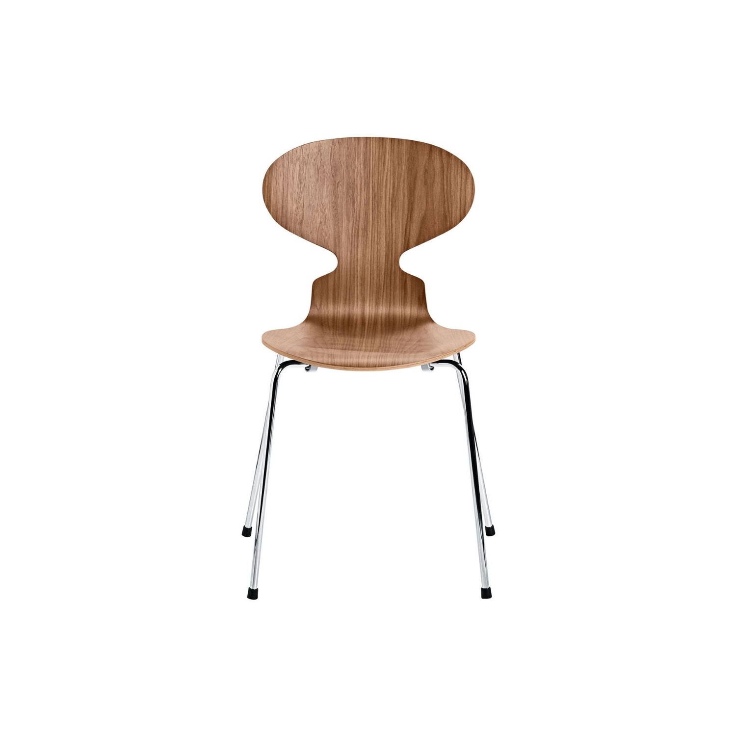 Fritz Hansen ANT-tuoli, pähkinä/kromi – Designsuosikki