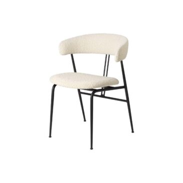 GUBI VIOLIN dining chair, fully upholstered