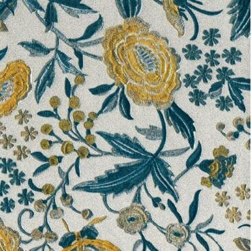 Missoni Home Oriental Garden metallic - vihreä/hopea